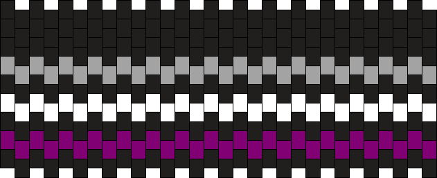 black striped asexual