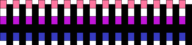 black striped genderfluid