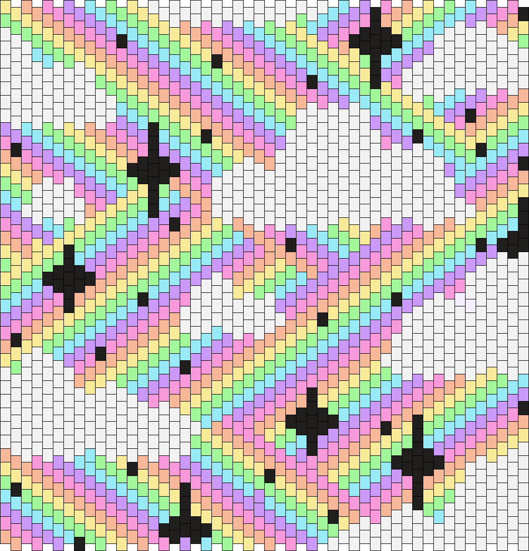 Rainbow Cross-over Panel