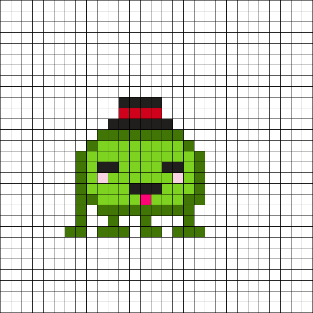 Cute Top Hat Froggy