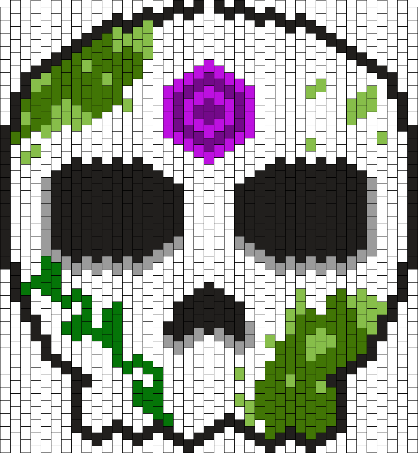 Skull Bag Panel (Magic/Overgrown)