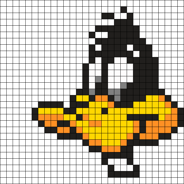 Daffy Duck Perler
