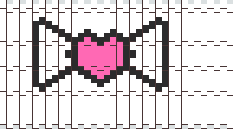 Large Heart Bow