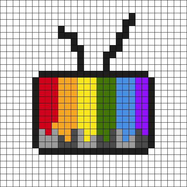 TV And Rainbow