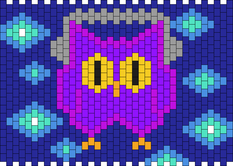 shoulder bag owl panel (inspired by glowykitty's night owl cuff)