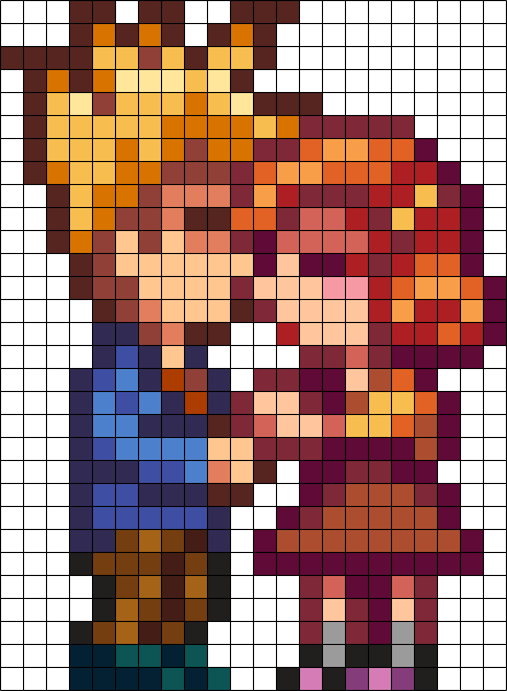 Sam and Penny Stardew Valley