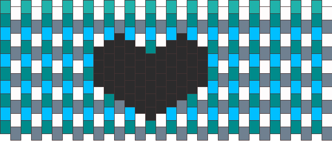 Checker Board Heart