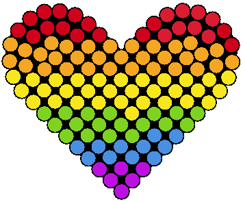 rainbow heart