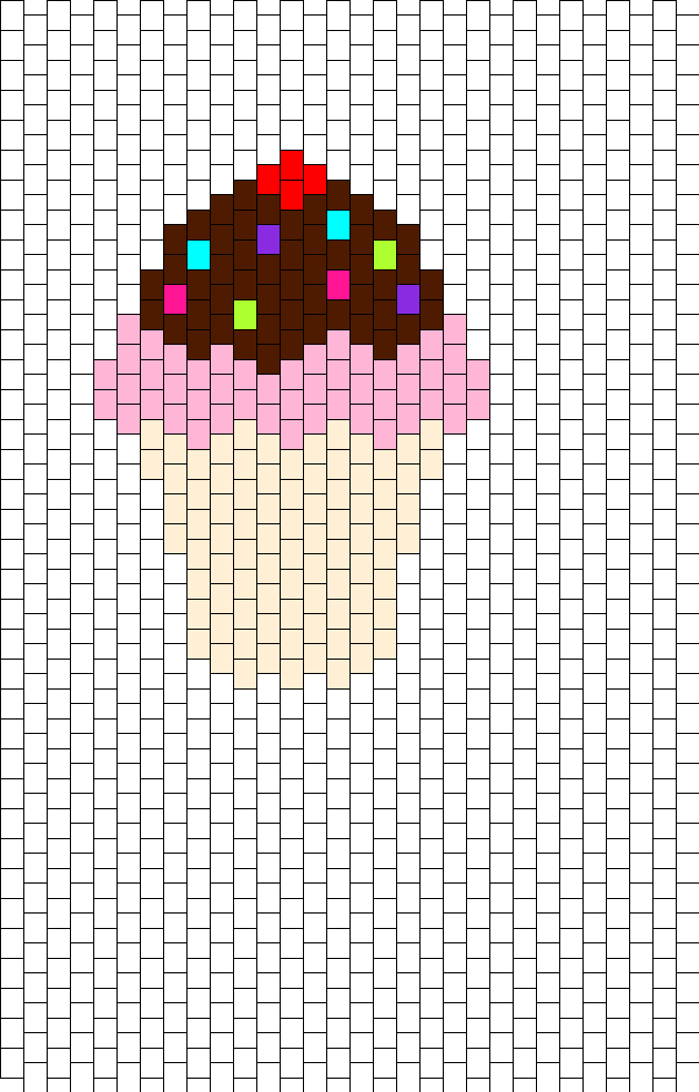 Icecream Cone With Sprinkles
