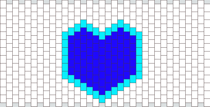 Blue Heart Charm