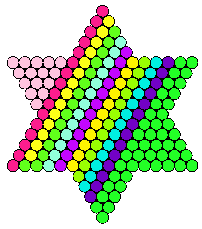 colorful_star_perler_bean__pattern