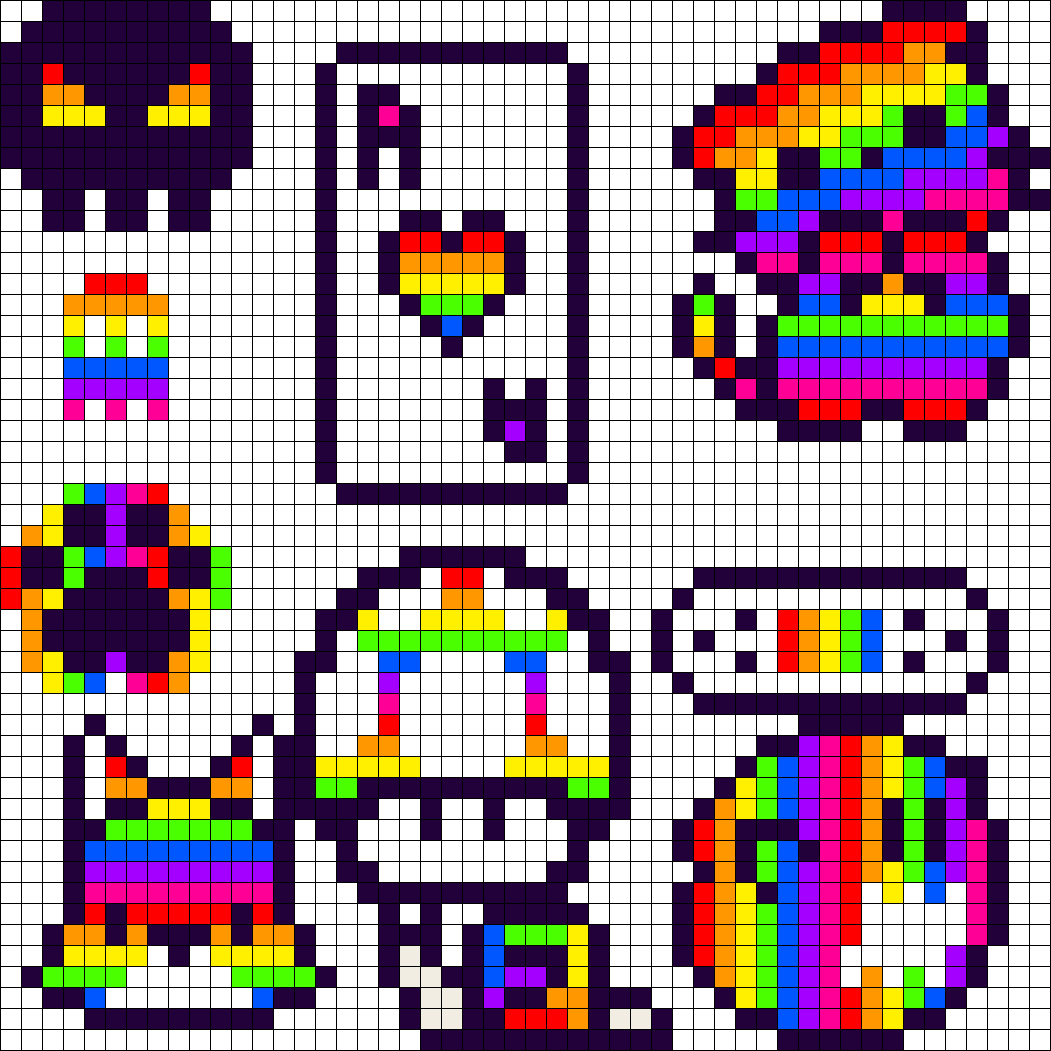 rainbow charms p2