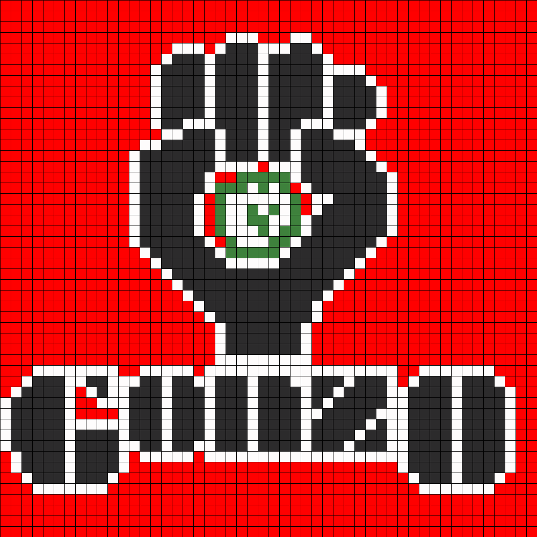 Gonzo Fist For Square Stch Or Perler