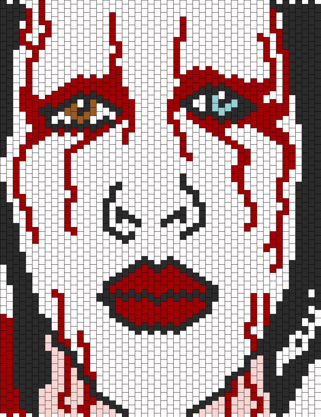 Marilyn Manson In Red