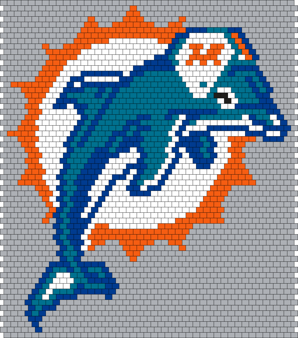 Miami Dolphins Logo (peyote)