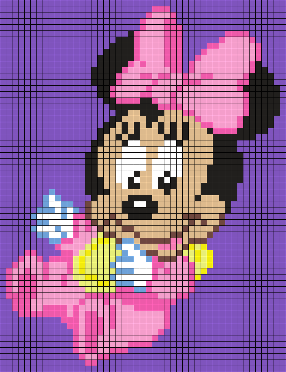 Baby Minnie Mouse (Square)
