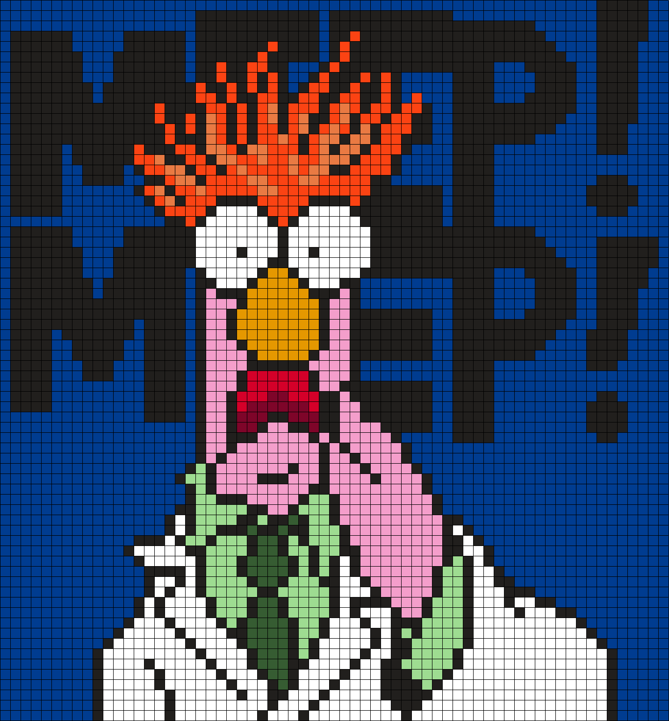 Beaker From The Muppets (Square)