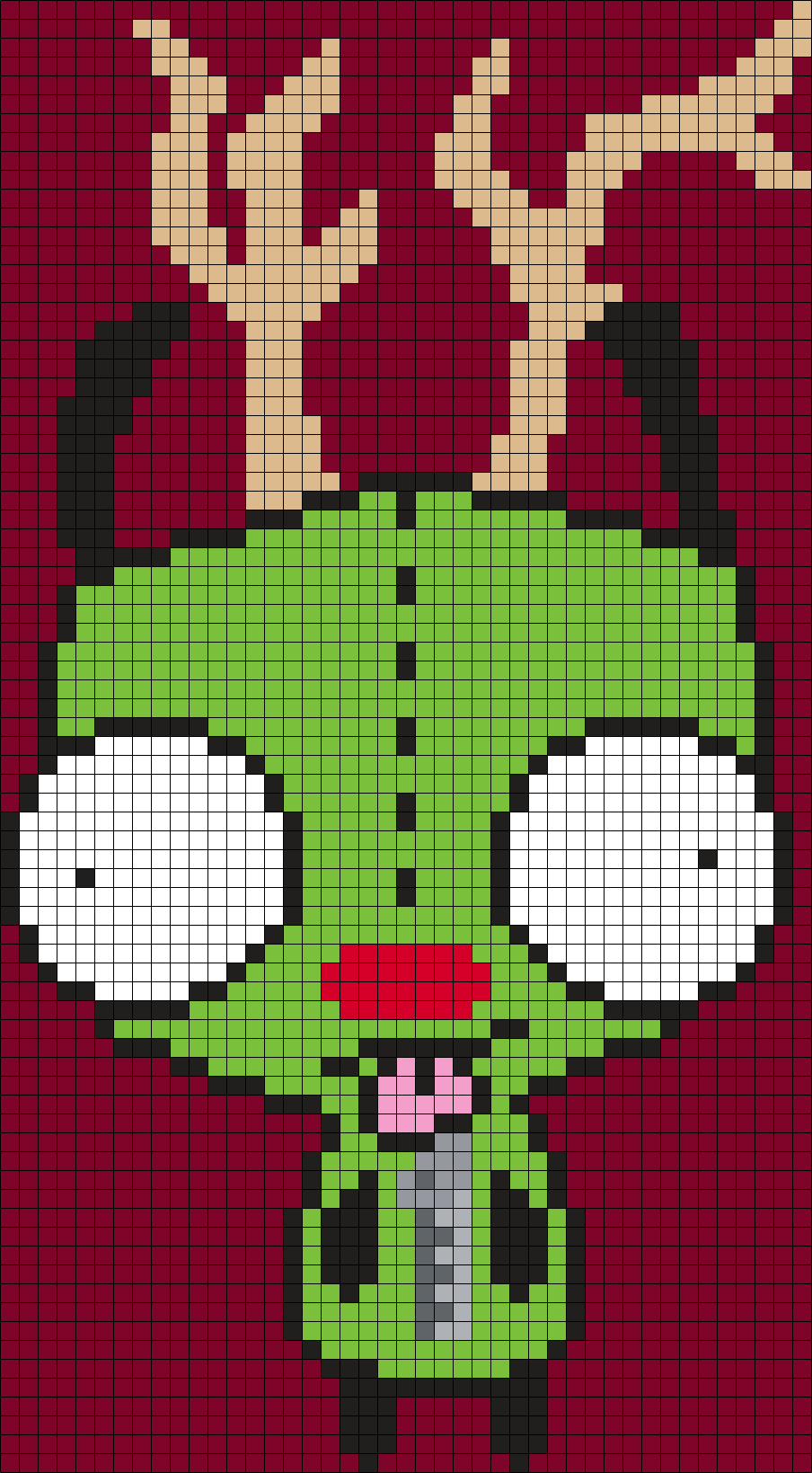 Gir As Rudolph The Red Nosed Reindeer From Invader Zim  (Square)