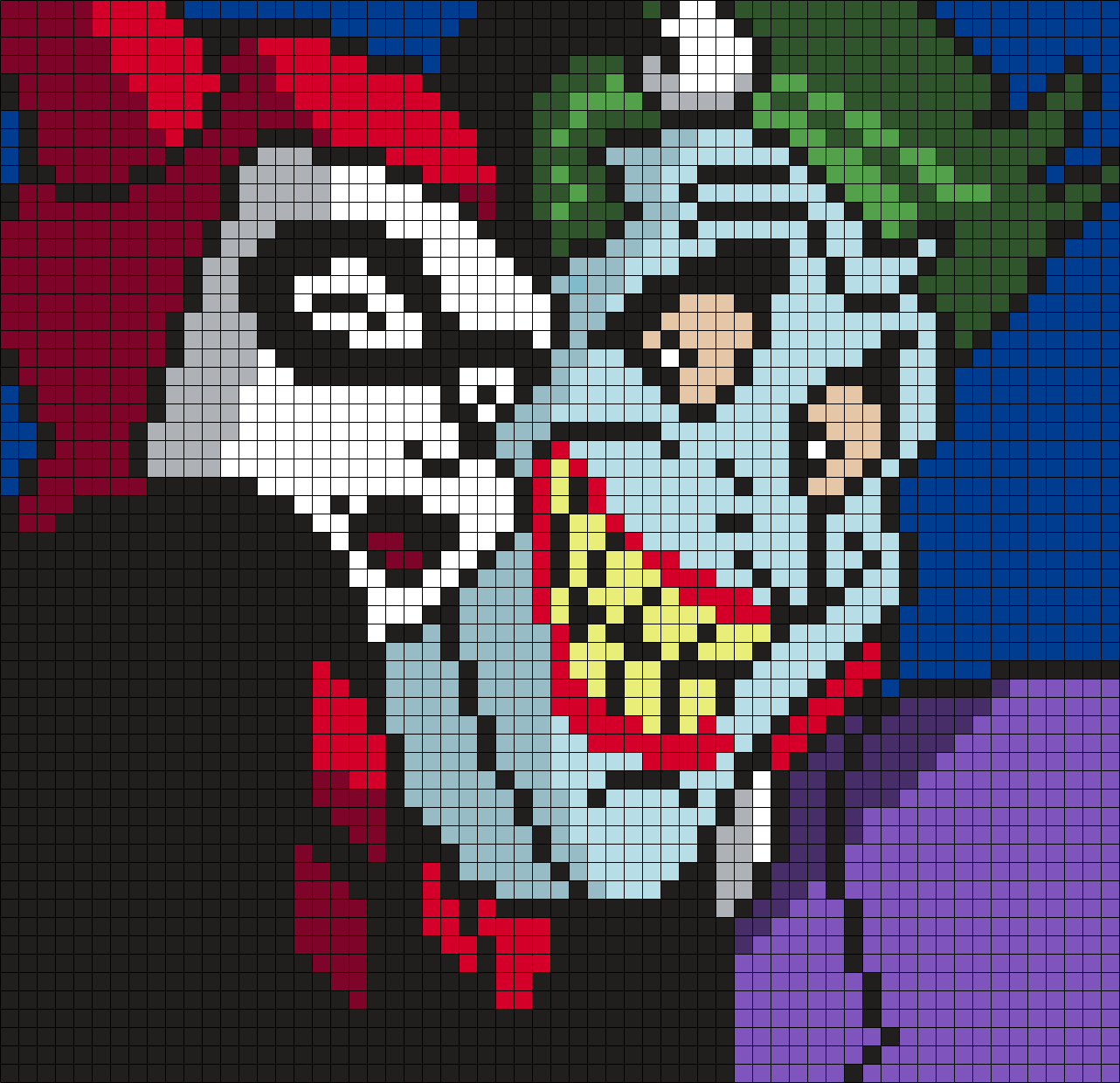 Harley Quinn And The Joker Selfie (Square)