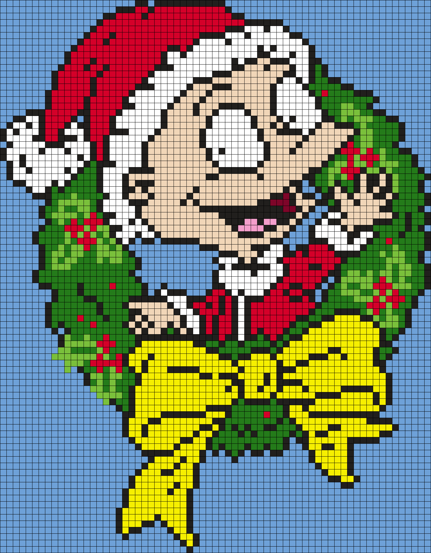 Tommy Pickles (from Rugrats) Christmas Wreath (Square)