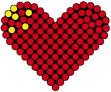 China Flag Heart