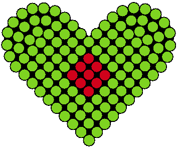 Bangldash Flag Heart