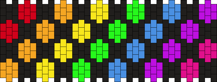 Rainbow Checkered Fill :D
