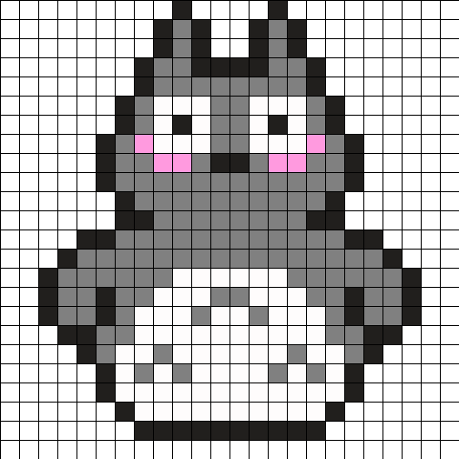 Totoro Perler