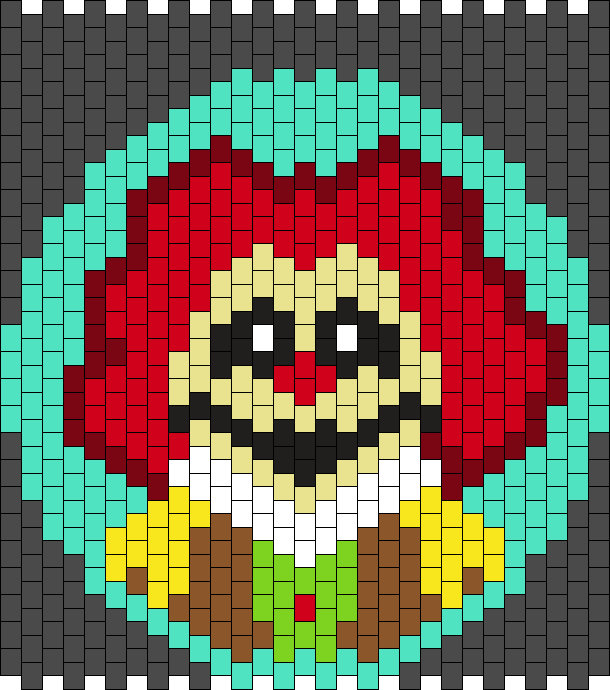 twf billy the clown purse template