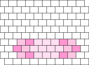 Small pastel pink bandaid