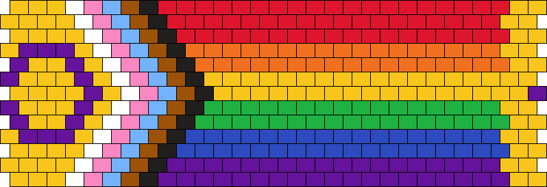 Progress Pride W/ Intersex Flag