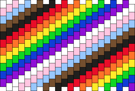 progress flag diagonal stripes