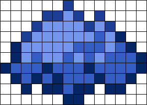 Simplified Minecraft Blue Dye
