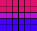 Bisexual Flag Square Stitch