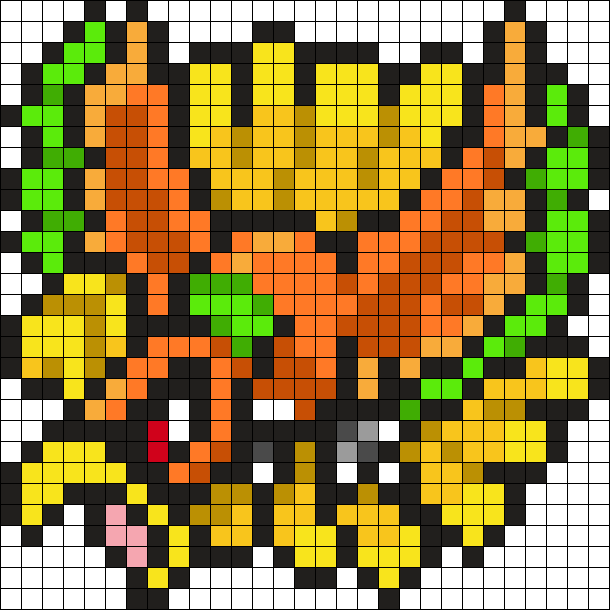 Ho-oh (small pegboard)