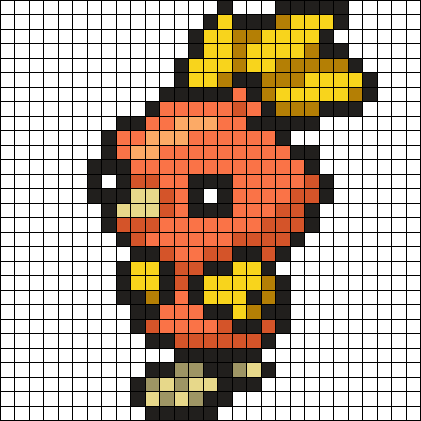 Torchic (small  Pegboard)