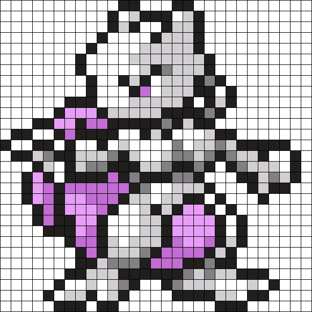 Mewtwo (small pegboard)