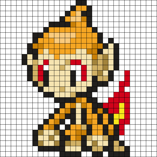 Chimchar (small pegboard)
