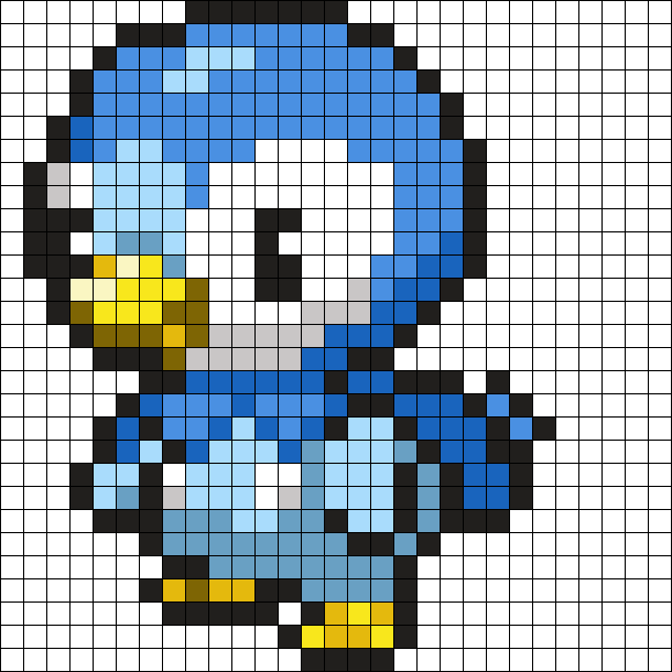 Piplup (small pegboard)