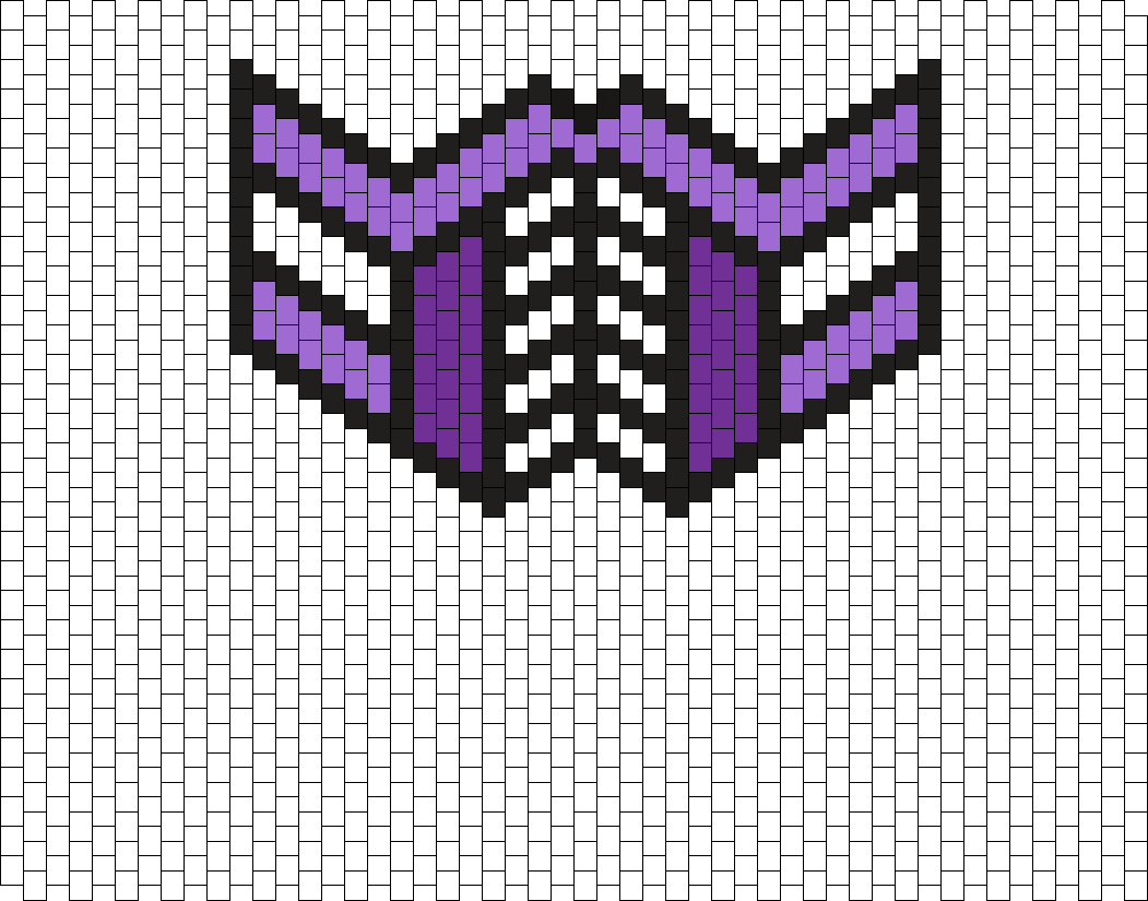 Purple Kandi Ninja Mask