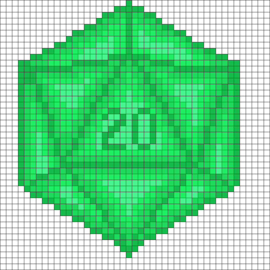 green d20