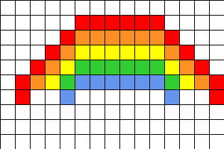 Perler Rainbow