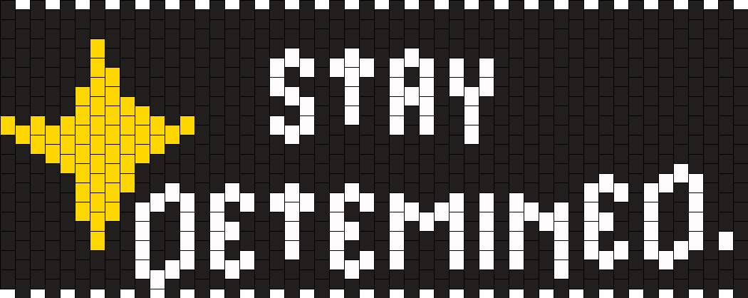 Stay Determined Cuff
