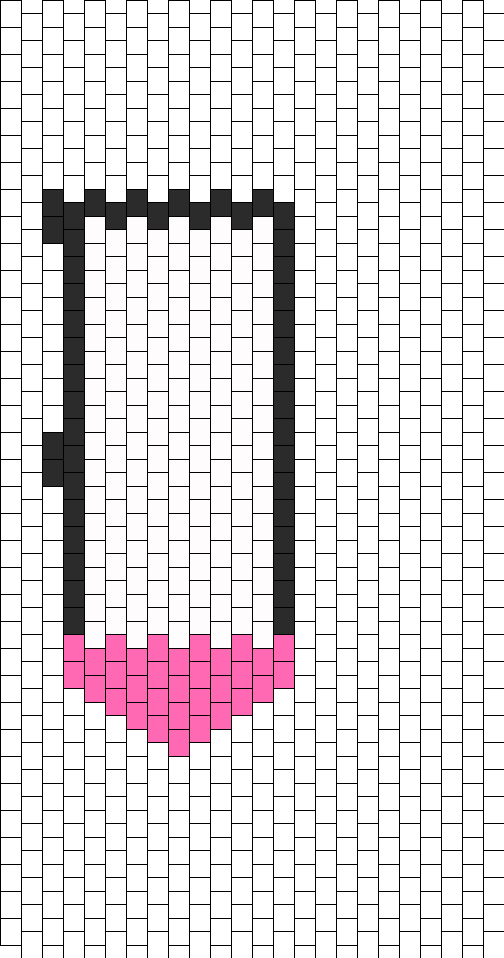 White And Pink Tail