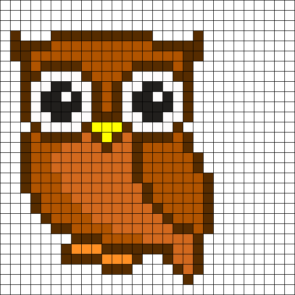 Owl Perler