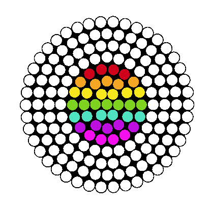 rainbow pride pin