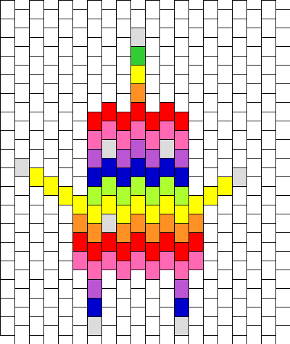 Rainbow Odd Peyote Robot